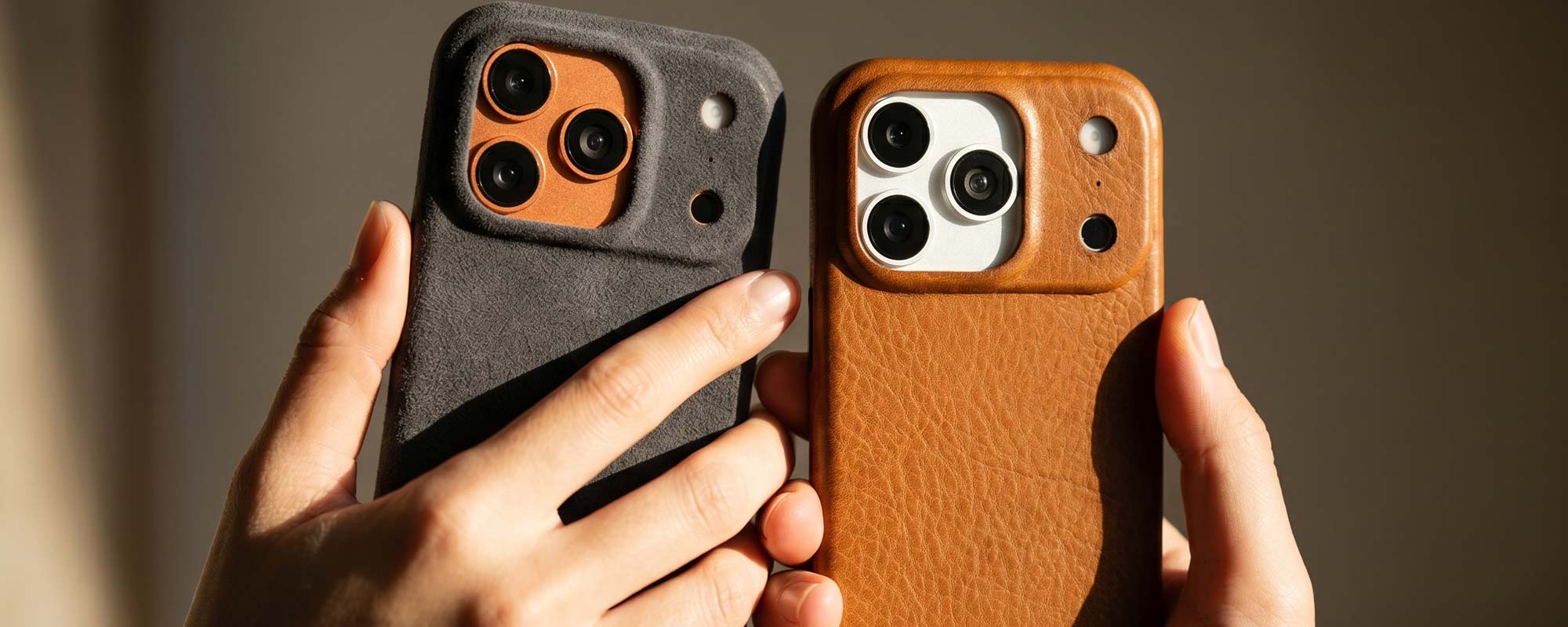 iPhone 17 Pro Hülle: Leder oder Alcantara?