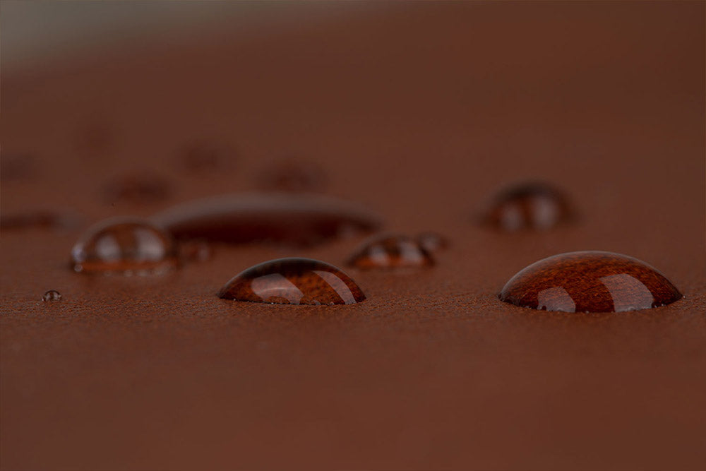 Removing stains from leather