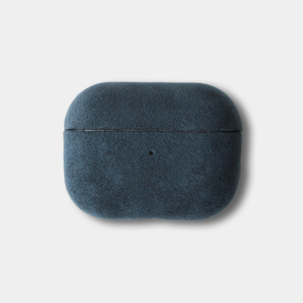 Edles Airpods Pro 3 / Airpods 4 Case JACOB aus italienischem Alcantara
