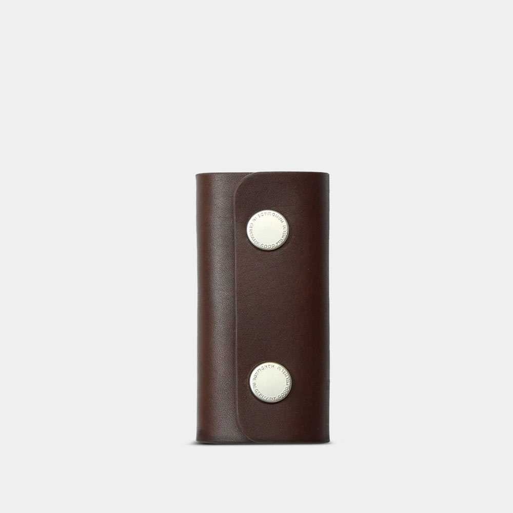 Leather key case with airtag compartment HANS 2.0