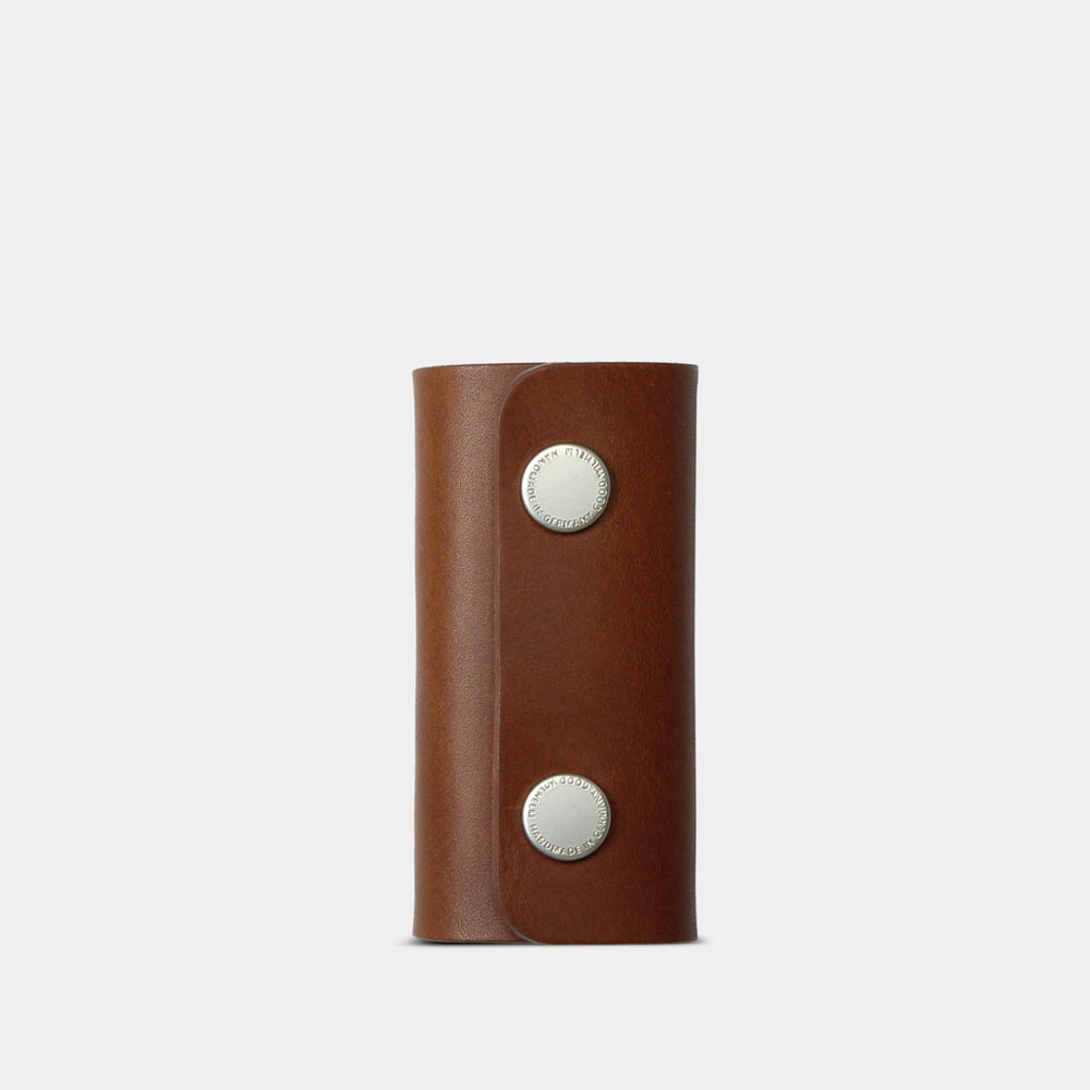 Leather key case with airtag compartment HANS 2.0