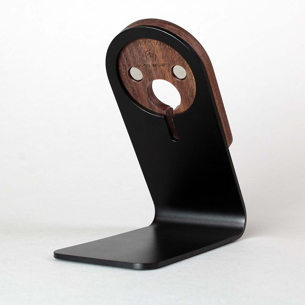 Magsafe Stand made from walnut and aluminum