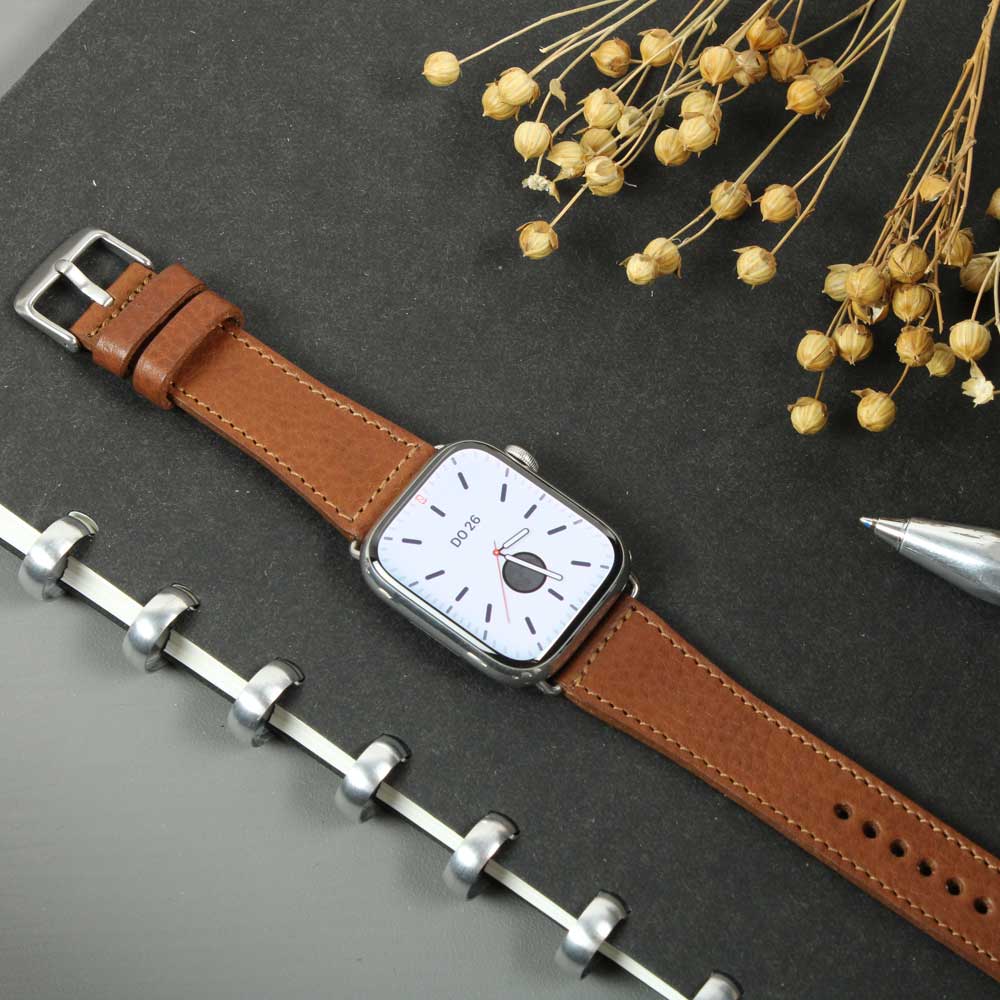 Armbänder Sportliche Herrenuhren Lederarmband Apple Watch