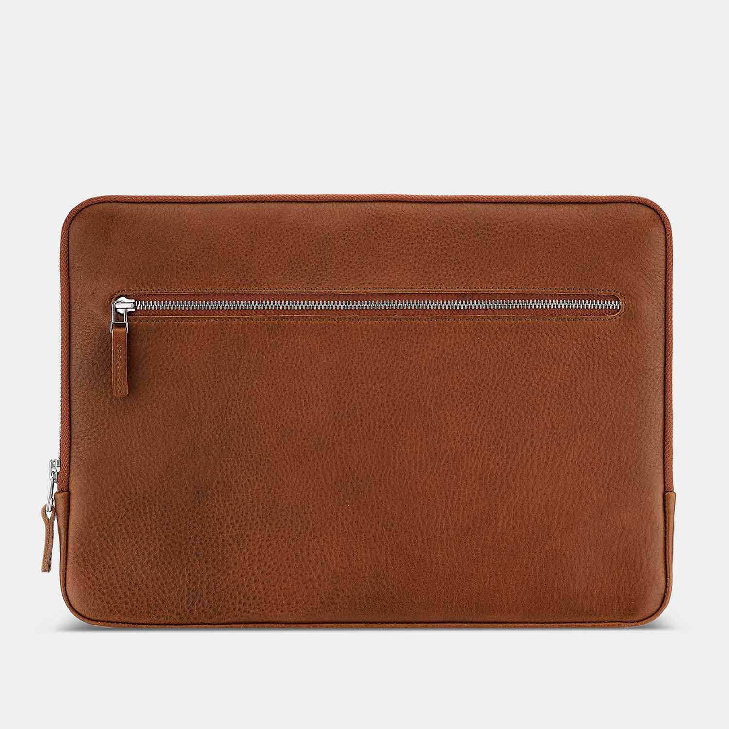 Surface laptop bag in light brown leather from Good Wilhelm