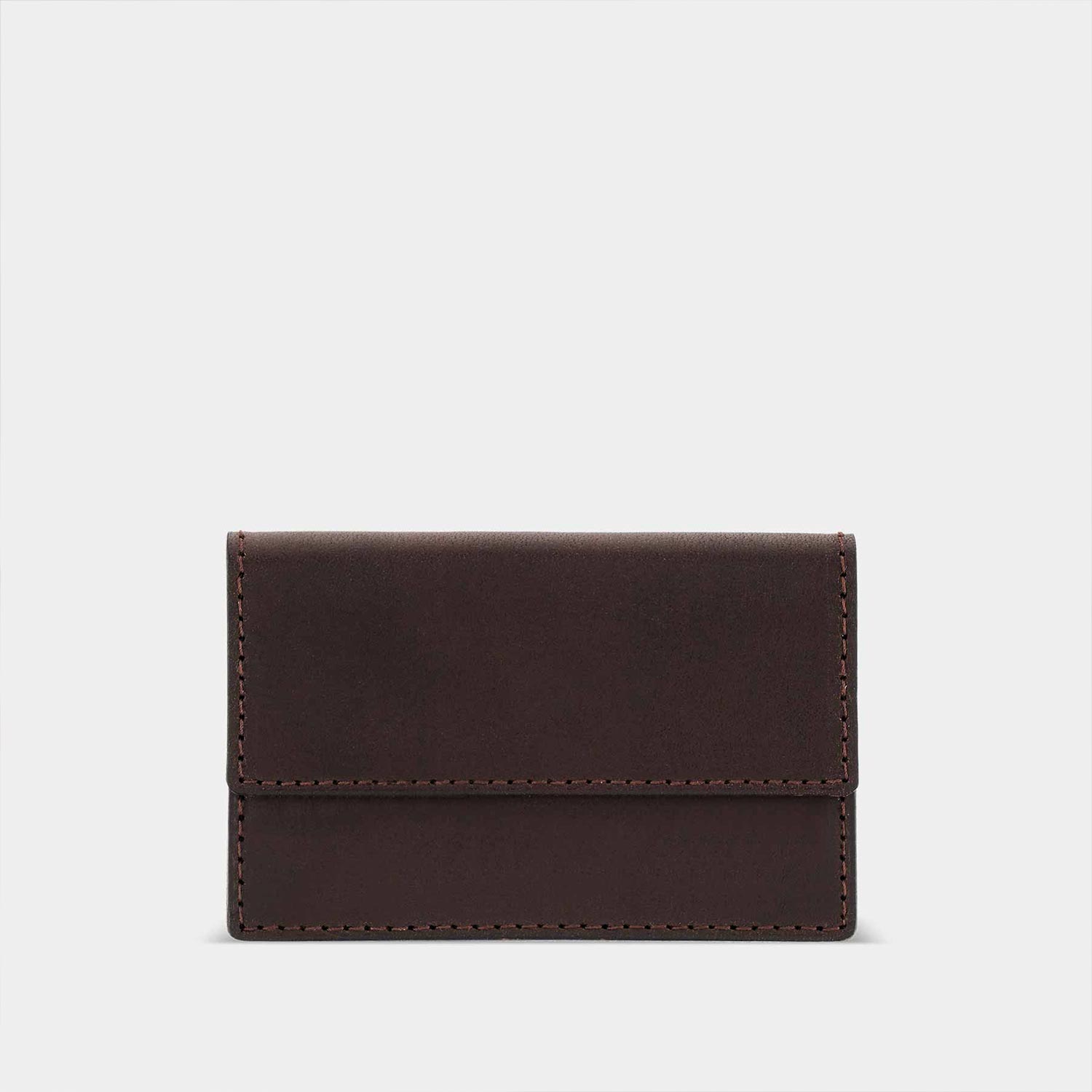 Mini wallet OTTO from Goodwilhelm in the color chocolate