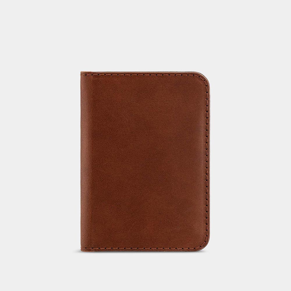 Portemonnaie ARTHUR aus Leder von Goodwilhelm in der Farbe cognac