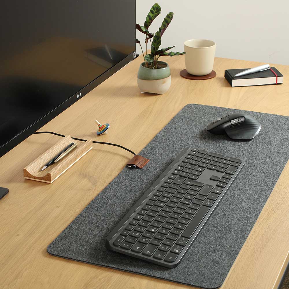 Felt desk pad from Goodwilhelm