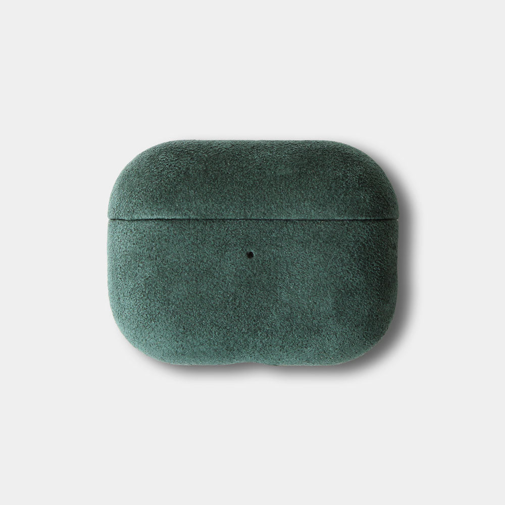 Elegant Airpods Pro 2 / Airpods 4 Case JACOB made from Italian Alcantara