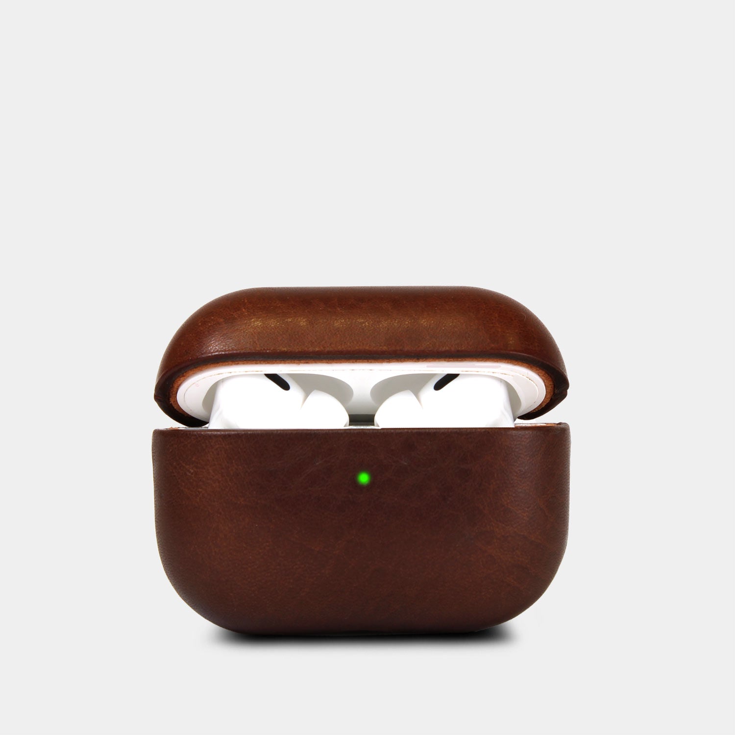 Hochwertiges AirPods Case in Chocolate Braun – optimaler Schutz und einfacher Zugriff.