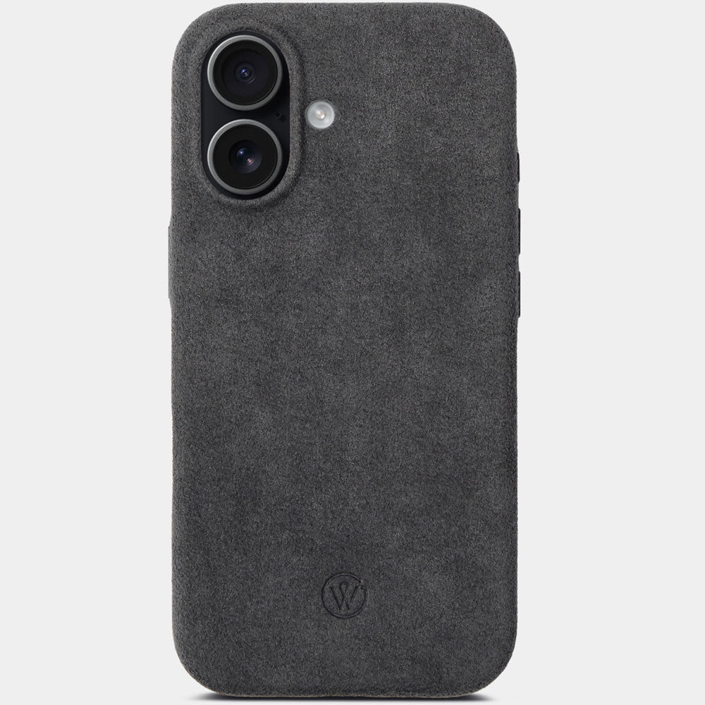 iPhone 17 Alcantara Hülle – Premium Case mit MagSafe weich langlebig & handgefertigt
