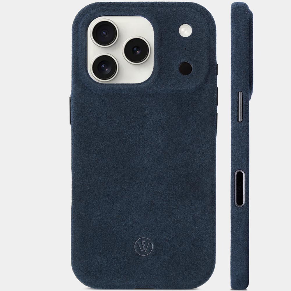 iPhone 17 Air Hülle Alcantara – Handgefertigt aus italienischem Premium-Material
