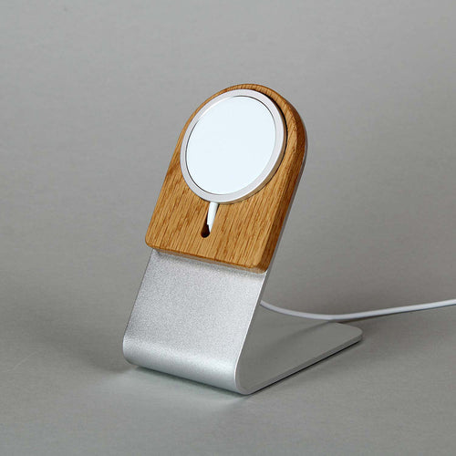 iPhone Magsafe Halter ALFONS – Holz, Aluminium Design