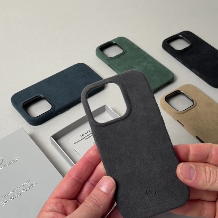 iphone 16 pro huelle alcantara installation